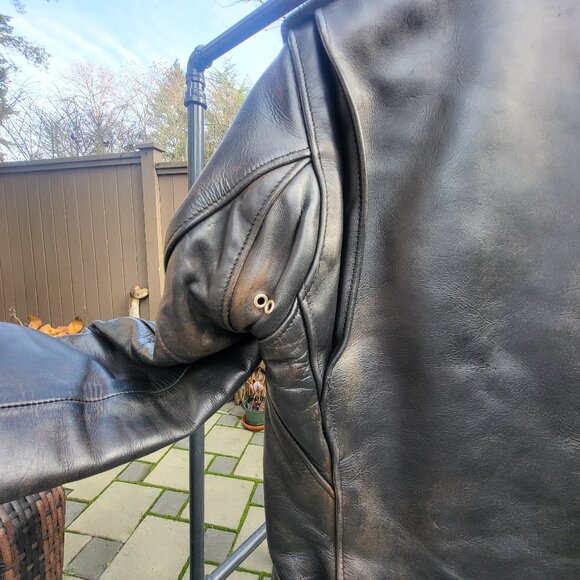 Vintage Schott Perfecto Leather Jacket size 40 - Picture 8 of 16